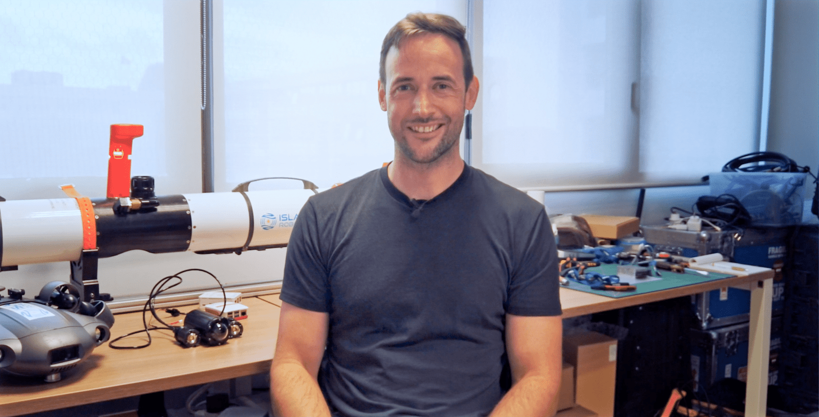 Rencontre avec Michael Field, fondateur d’Island Robotics