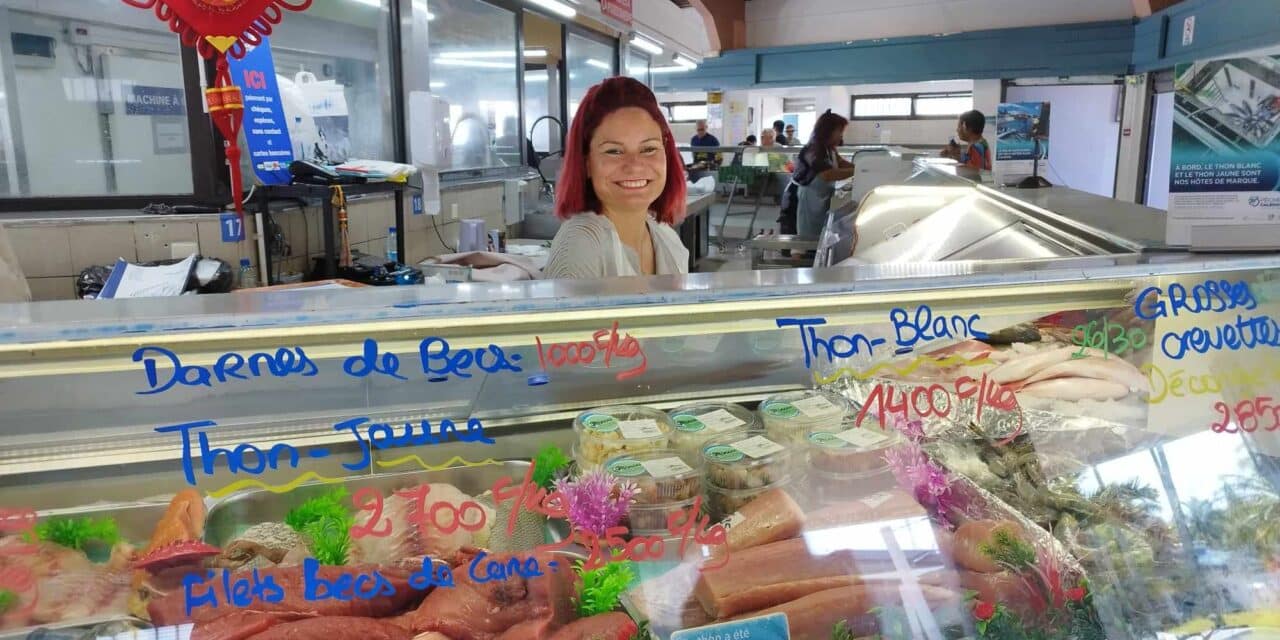 Isabelle Lechanteur, la bonne humeur du marché de Nouméa