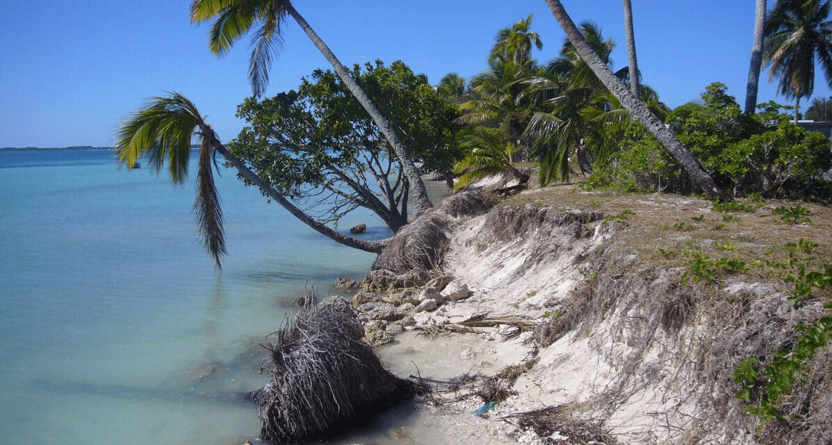 Le littoral calédonien perd du terrain…